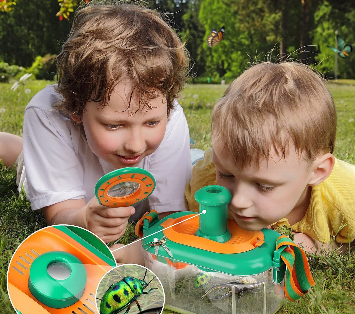 Little Traveler Insect Observation Kit Mesh Brand KIDINO