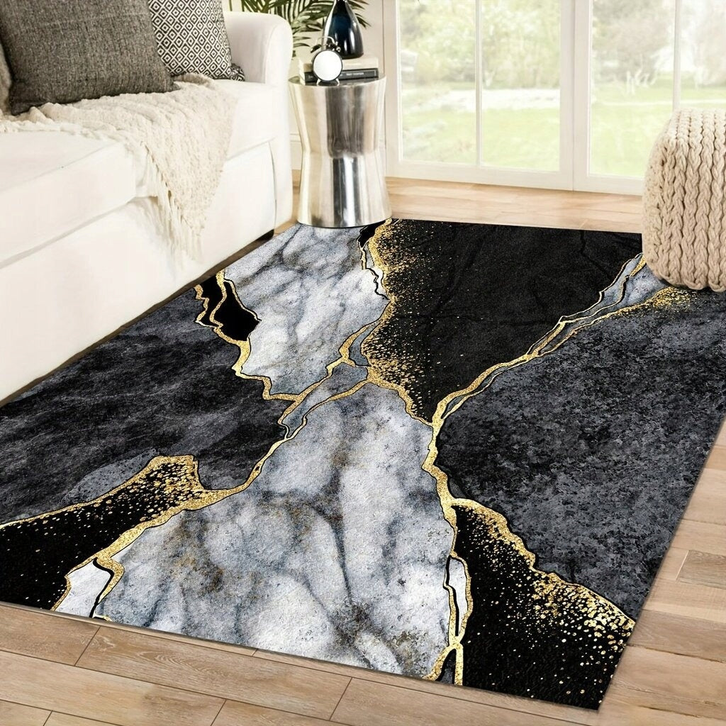 Living Room Rug 120x170 Modern Designs 3D Effect Marble Elegant Loft Manufacturer code ESTERO