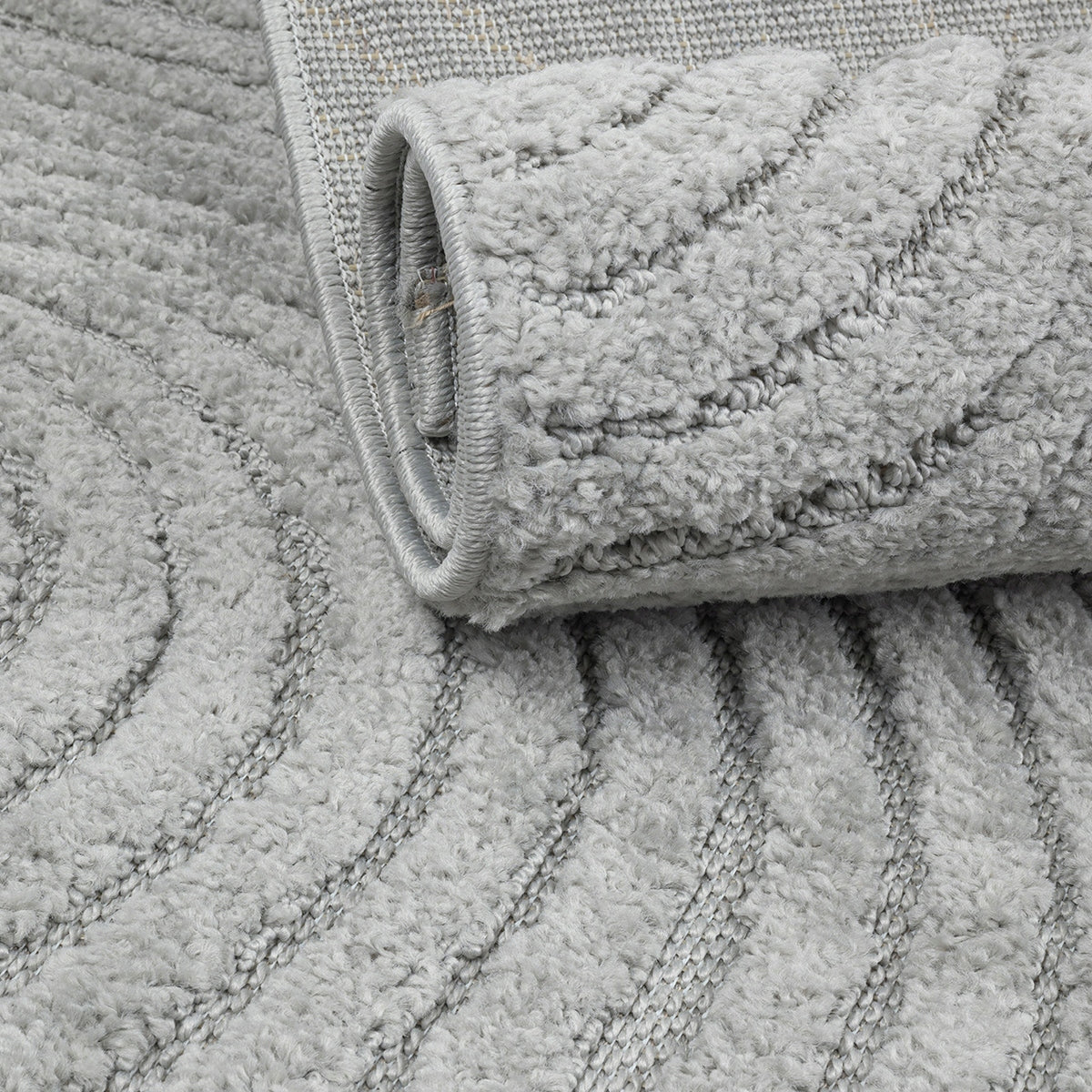 Living Room Rug 200x300cm Duplex Large Modern Grey Pattern 3D Boho Manufacturer code 508715