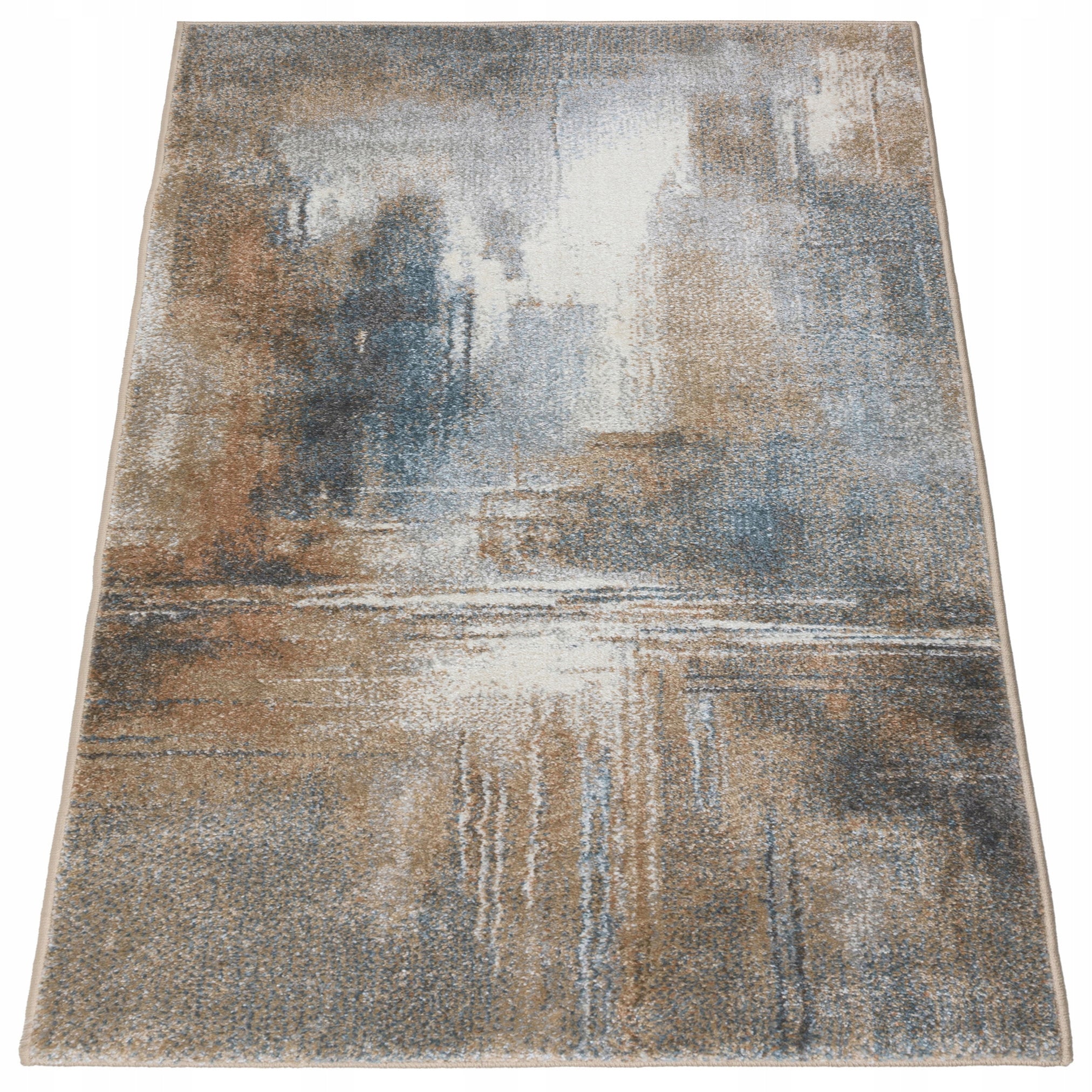 Living Room Rug Modern 160x230cm Thick Meaty Rug Concrete LOFT