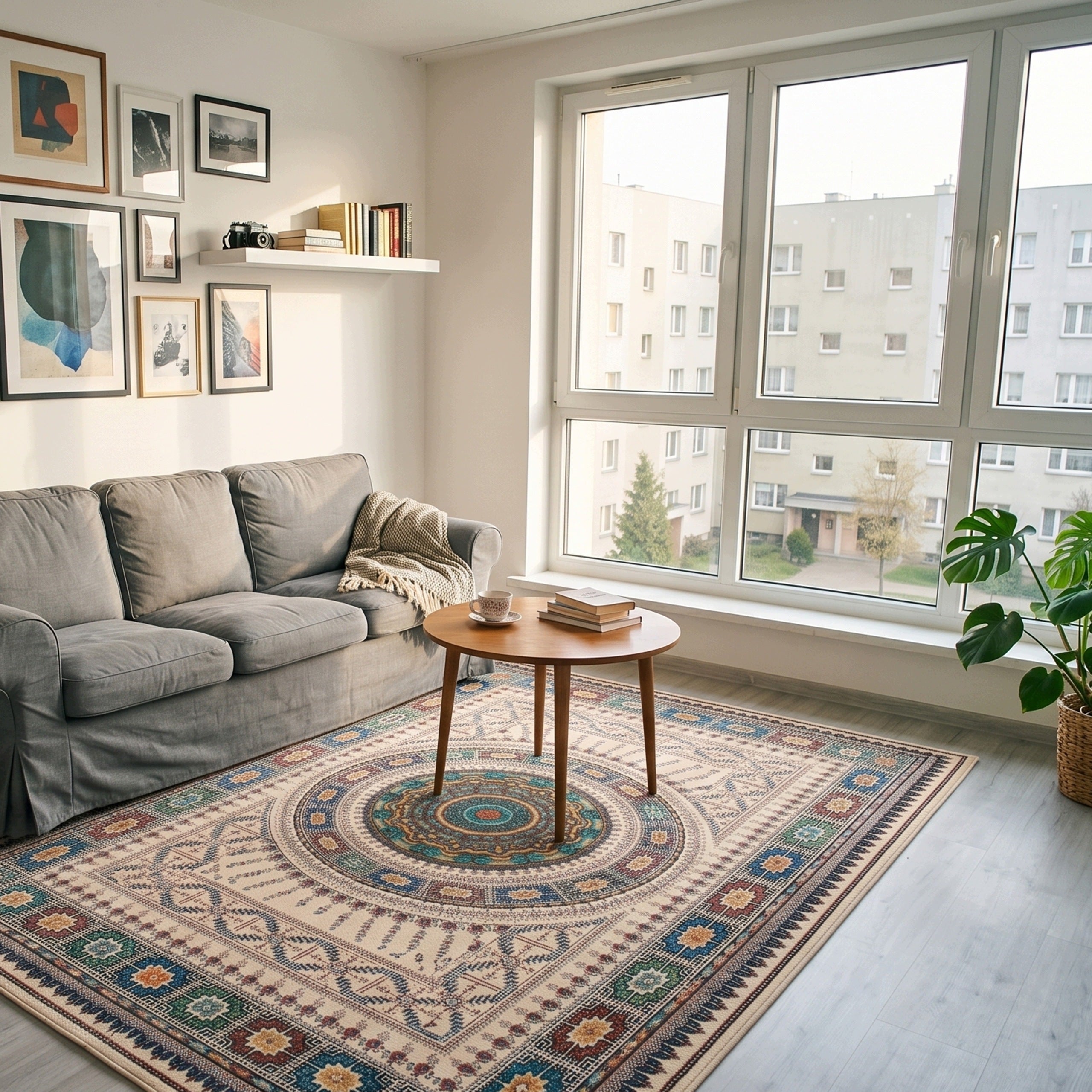 Living room rug 120x160 modern NOVO Oriental non-slip soft Brand Strado