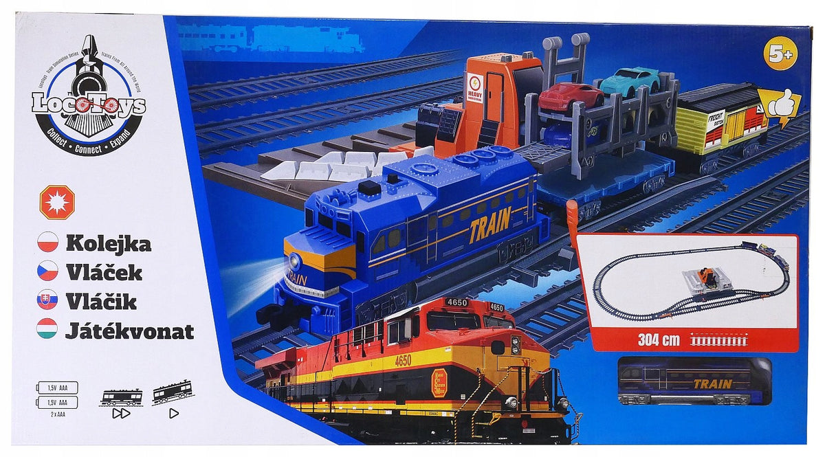 Loco Toys flue gas 304cm + lora car load ramp Kid's age 5＋ years