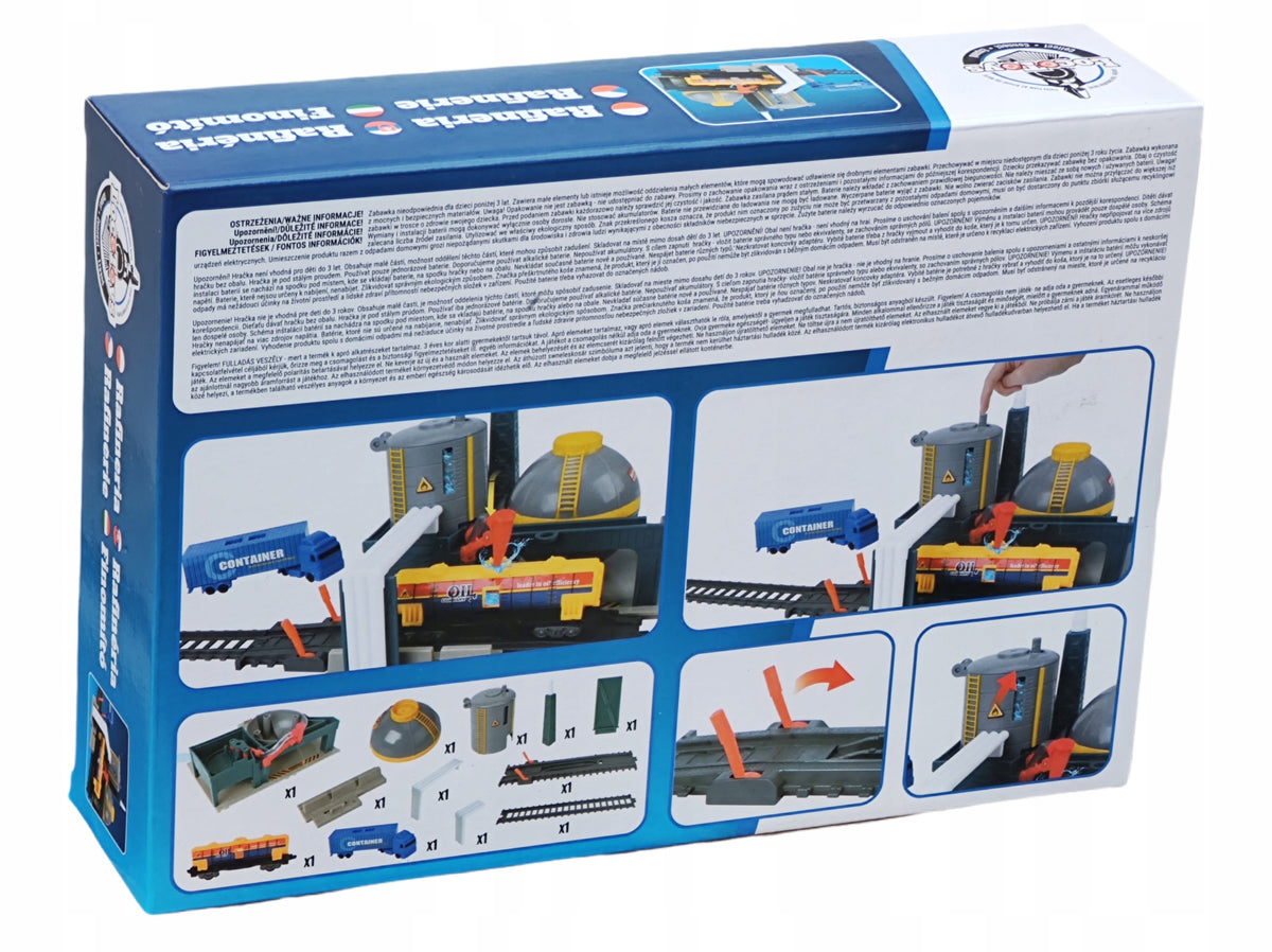 Loco Toys - refinery + wagon + TIR expansion kit Brand Dromader