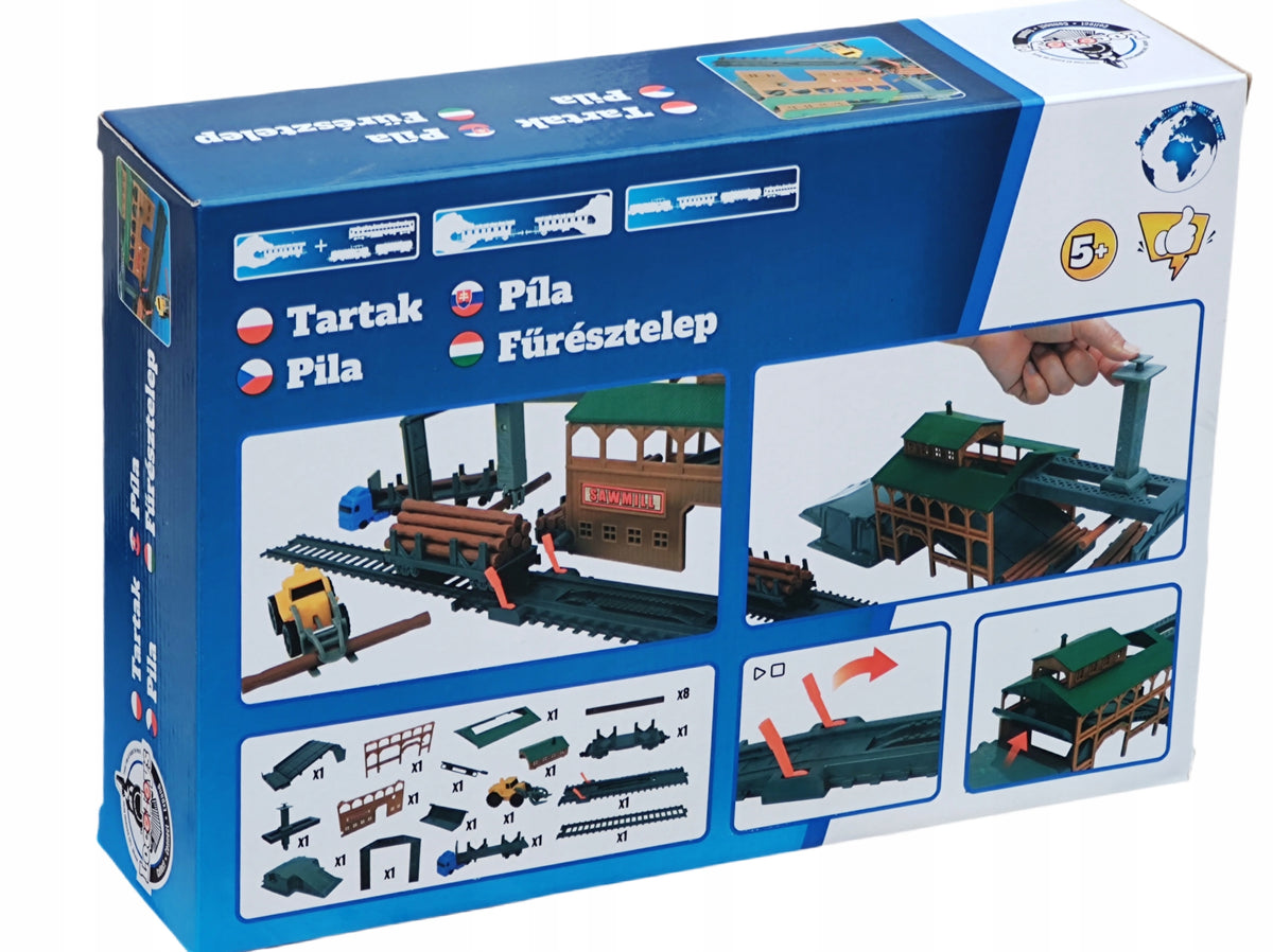 Loco Toys - sawmill + wagon + TIR expansion kit Brand Dromader