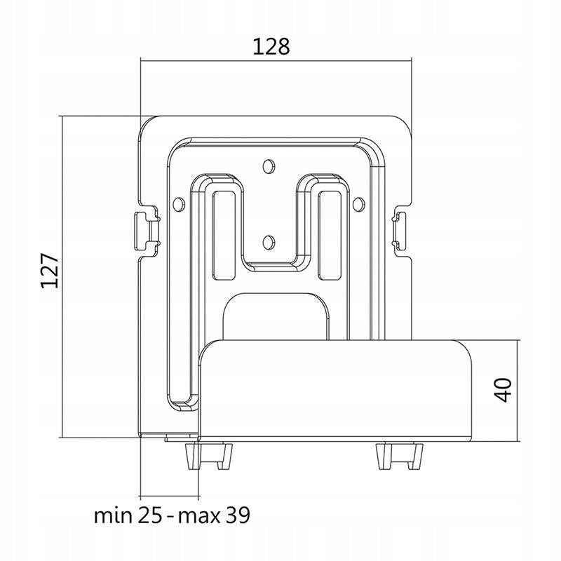 LogiLink BP0049 wall mount for media player, universal Brand Logilink