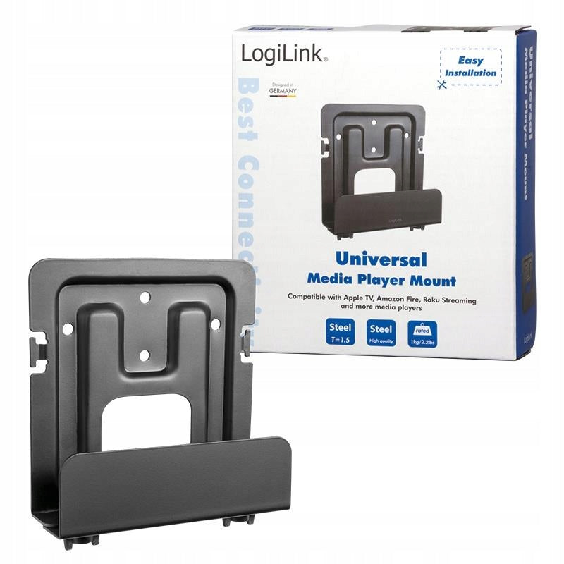LogiLink BP0049 wall mount for media player, universal