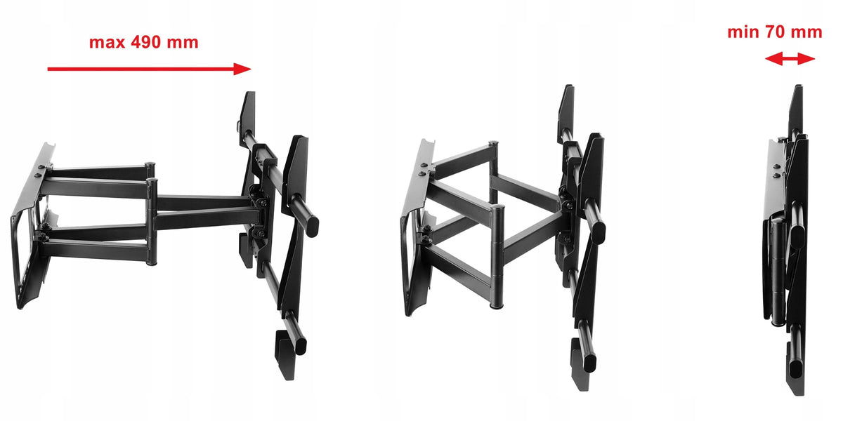 Long 49cm TV Holder TV Hanger 32-80 inches 50kg Universal Manufacturer code Uchwyt do telewizora 32-80 50kg cali VX-640