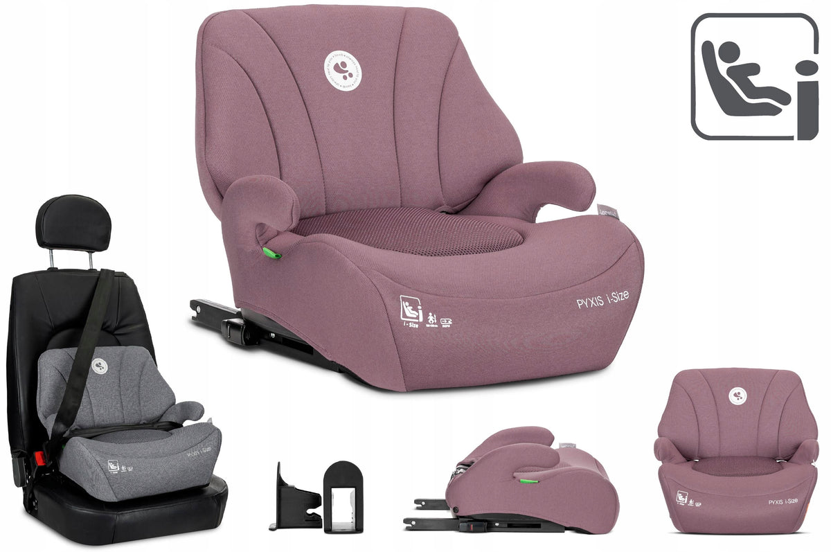 Lorelli  with backrest i-Size 125-150cm ISOFIX 2in1 elevation Pink Manufacturer code 10072162605