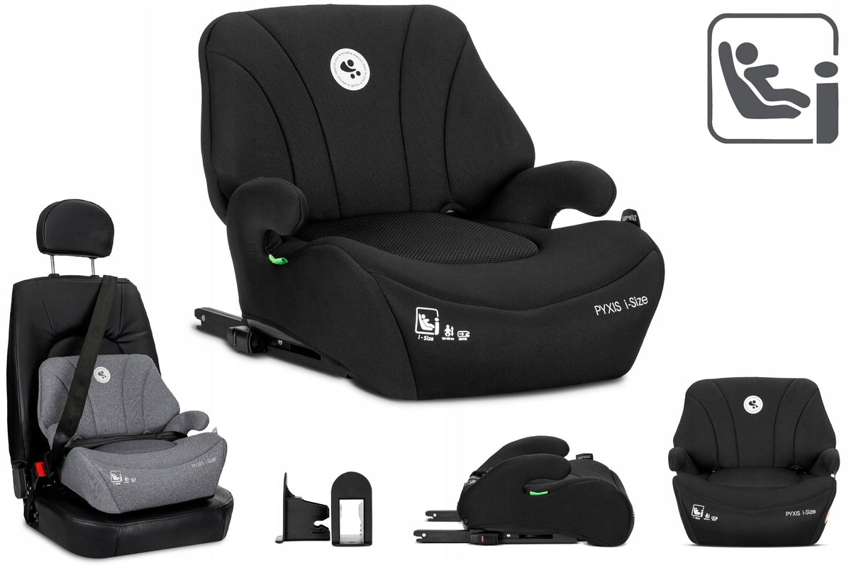 Lorelli  with backrest i-Size 125-150cm ISOFIX elevation Black Manufacturer code 10072162601