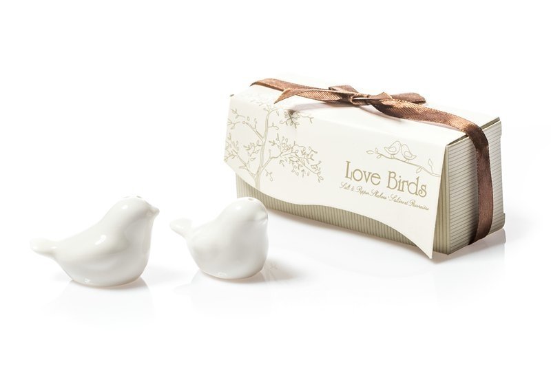 Lovebirds - porcelain seasonings