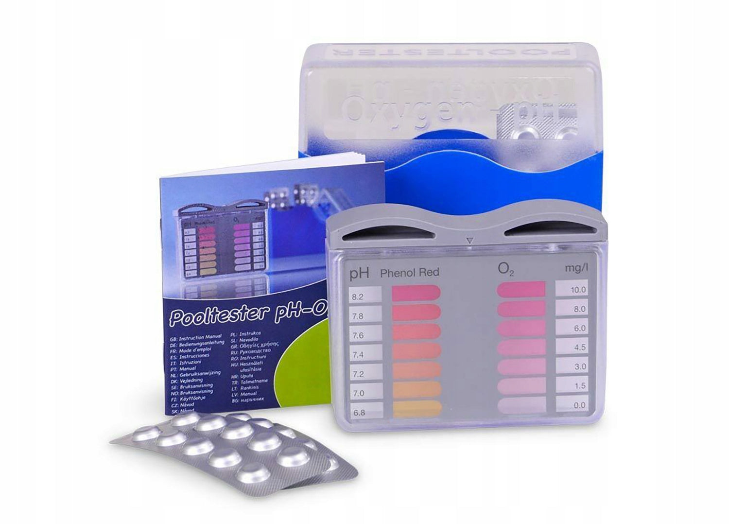 Lovibond oxygen pH tablet pool tester Kind tester