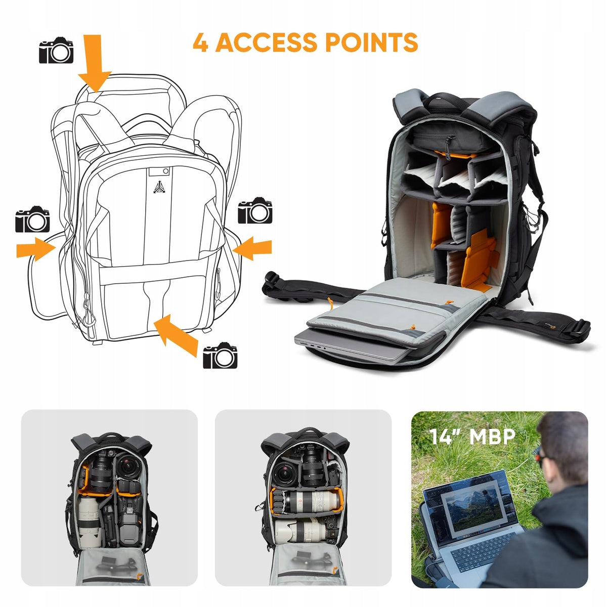 Lowepro ProTactic Bp 350 Aw Iii camera backpack Model ProTactic BP 350 AW III