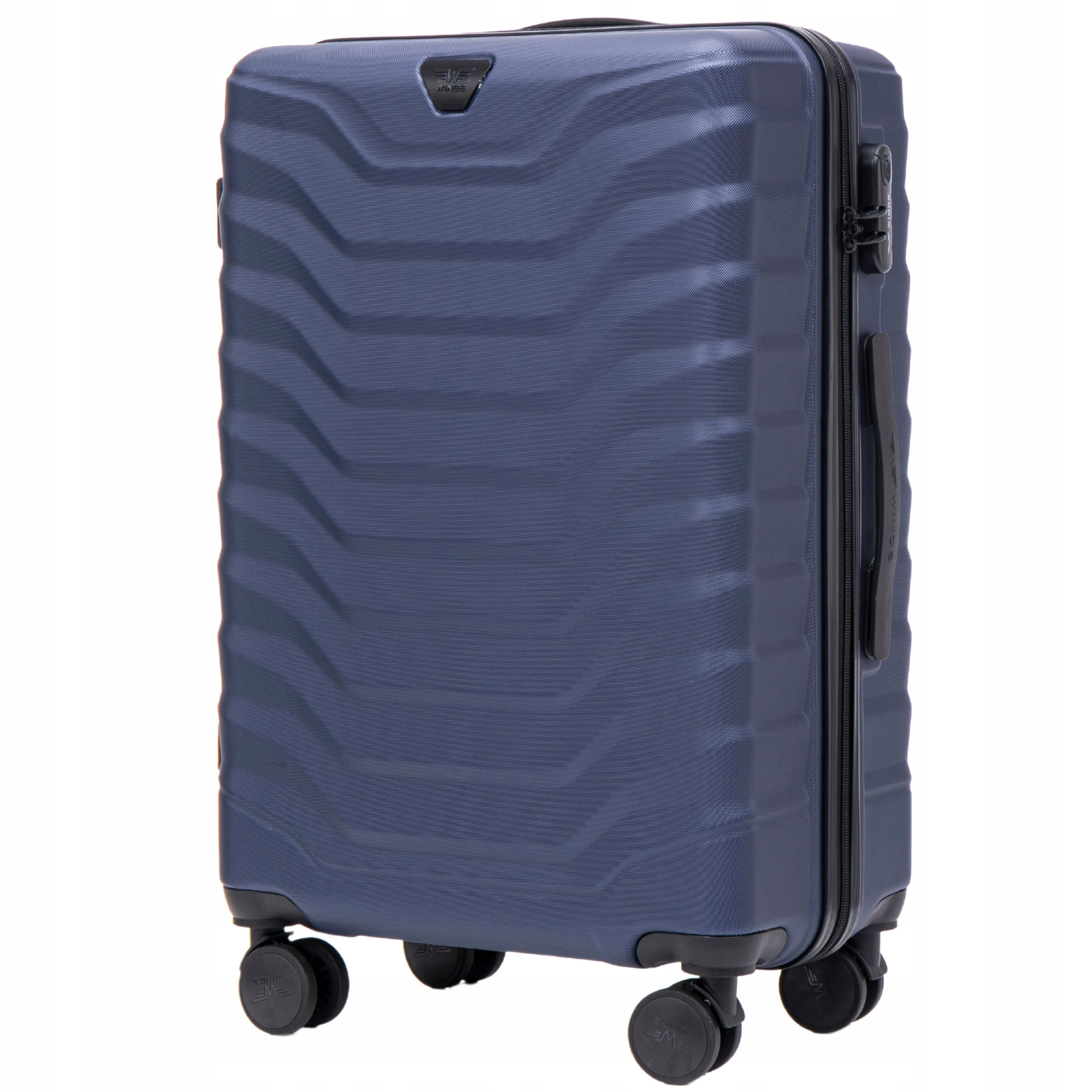 Luggage on 4 wheels with ABS WINGS Travel case for aircraft EAN (GTIN) 5906501809706