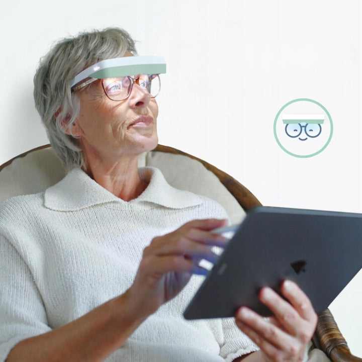 Luminette 3 Light Therapy Glasses with Blue Light Green Medical device type medical device or in-vitro diagnostic medical device