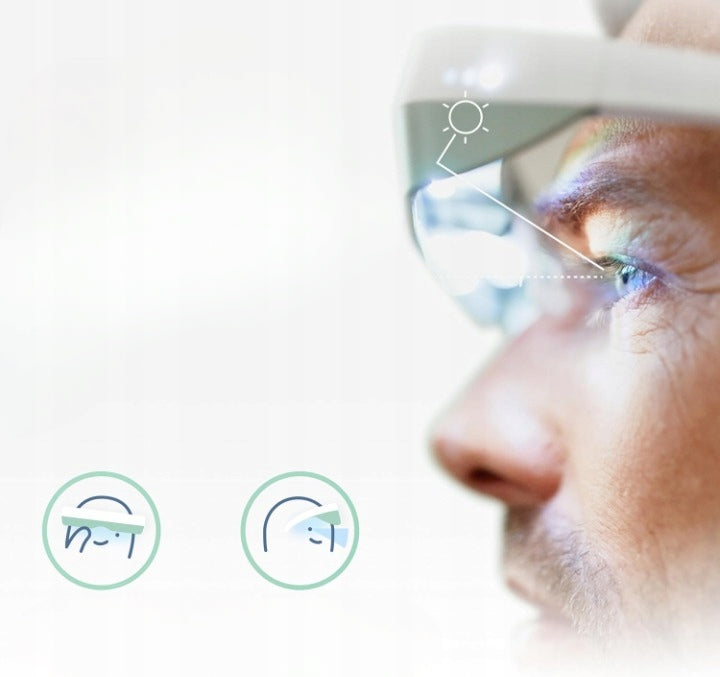Luminette 3 Light Therapy Glasses with Blue Light Green Medical device yes