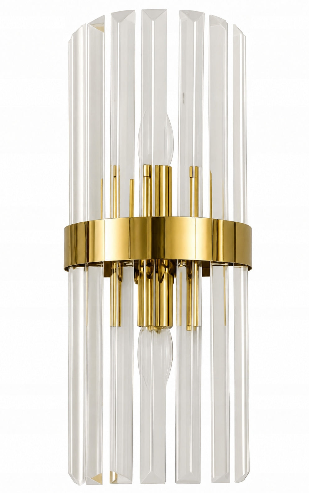 Luxita Wall - wall lamp 45 cm crystal glamour elegant gold shimmering