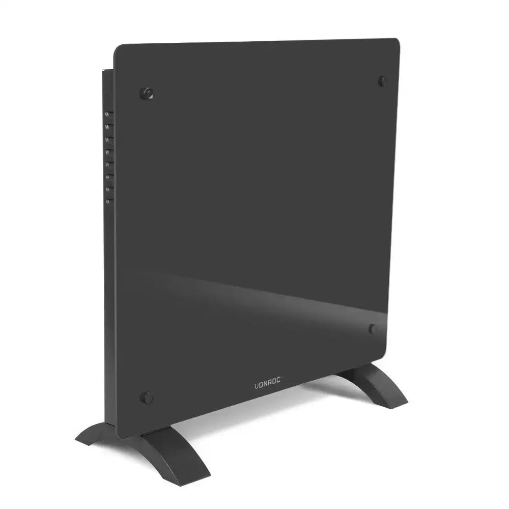 Luxury WiFi Electric Heater - Glass Panel - 1000W - Grey | WIFI Packaging status original
