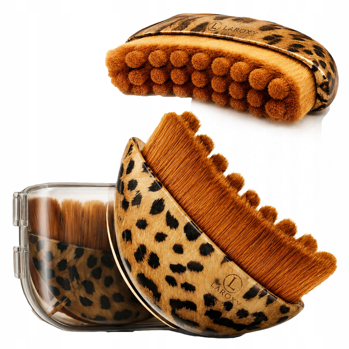 Lymphatic drainage brush face massage neck contouring LAROXY