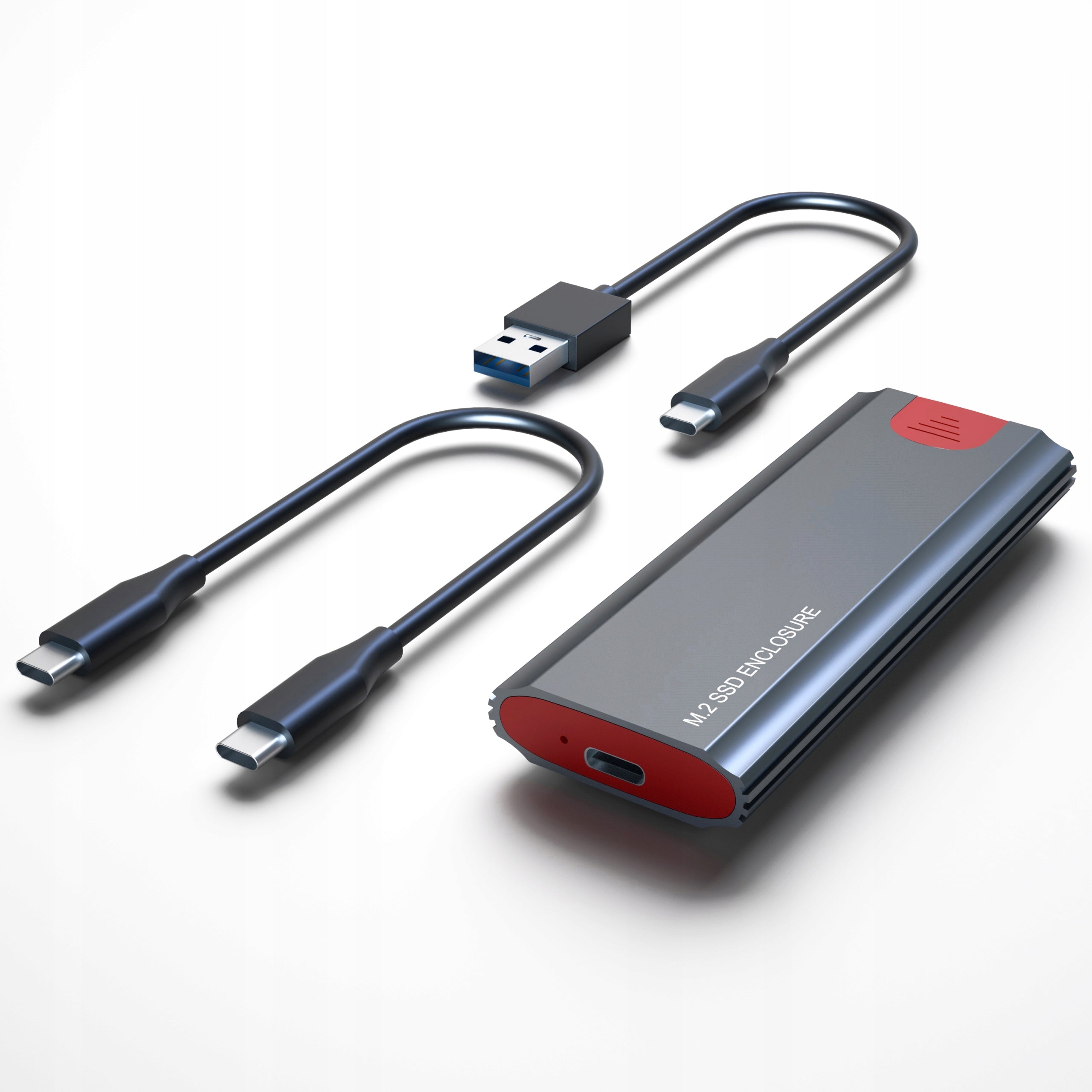M.2 SSD NVMe External Aluminum USB C 3.1 10 Gbps DRIVE ENCLOSURE Packaging status original