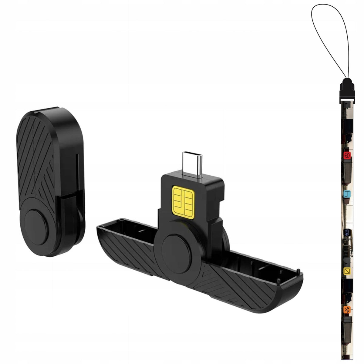 M.Tacho | Driver Card Reader | USB - C | Foldable | |