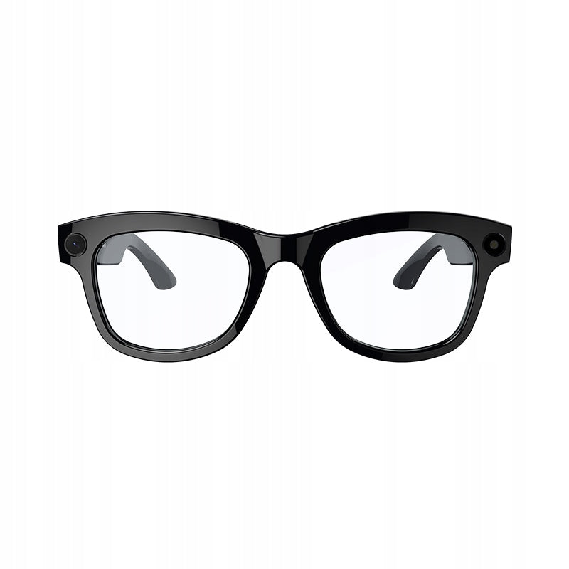 M01 smart glasses, camera, AI, audio, anti-blue-ray, black, salt. Packaging status original