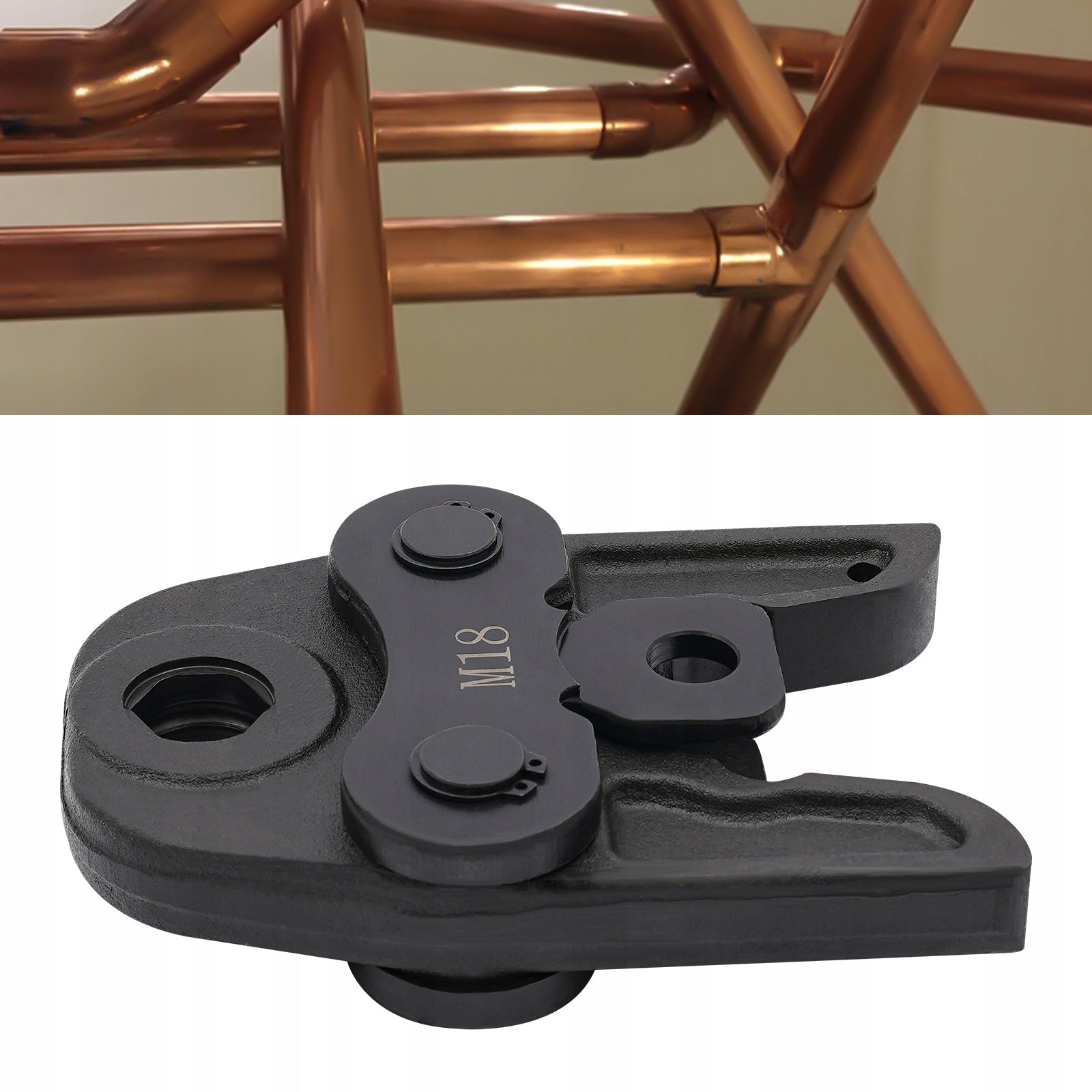 M18 Compact Press Tool Jaw Crimping Plier Jaw Crimping Die For Tubes Manufacturer code M18 PRESS JAW