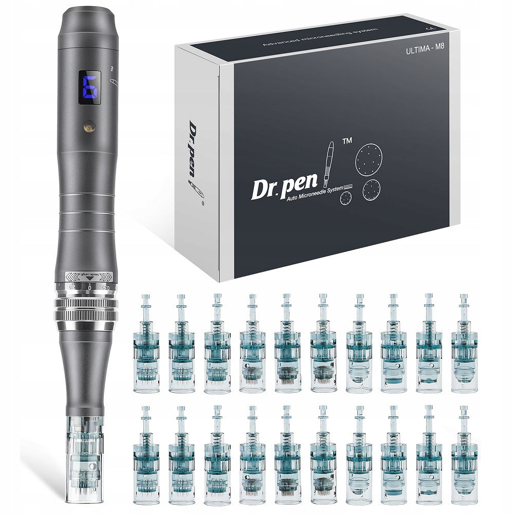 M8-W + 20 Cartridges WIRELESS Dermapen for Microneedling