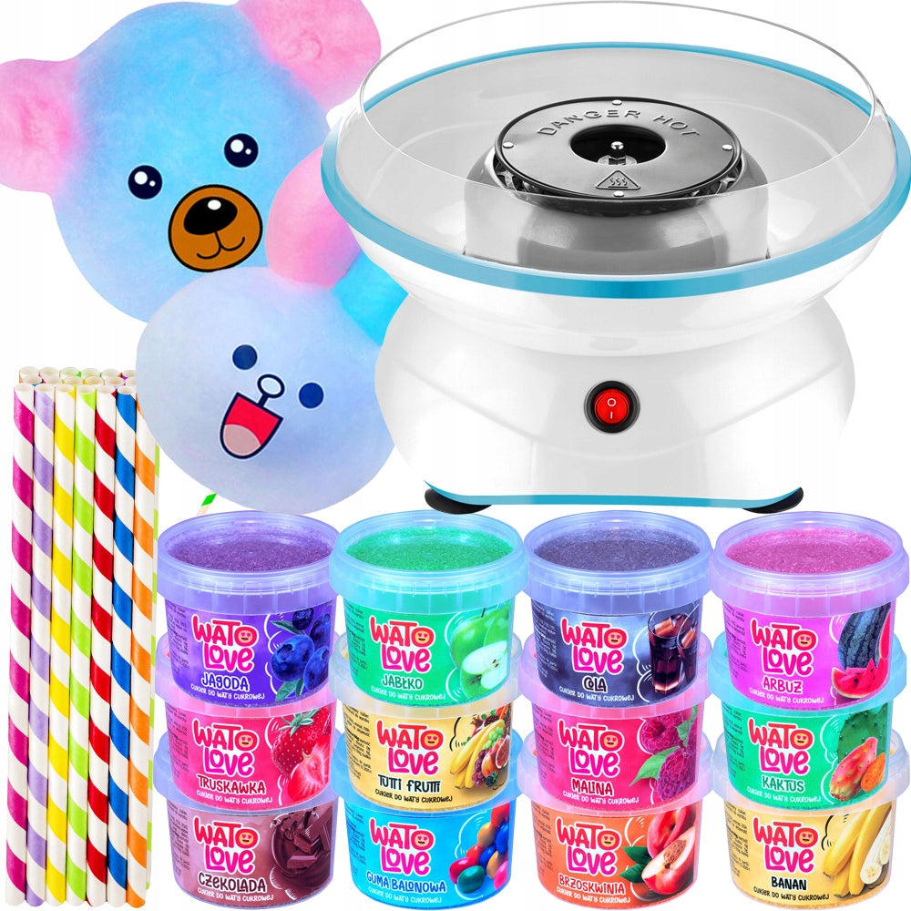MACHINE COTTON CANDY MACHINE Sticks Colorful Sugar LARGE BOWL XXL
