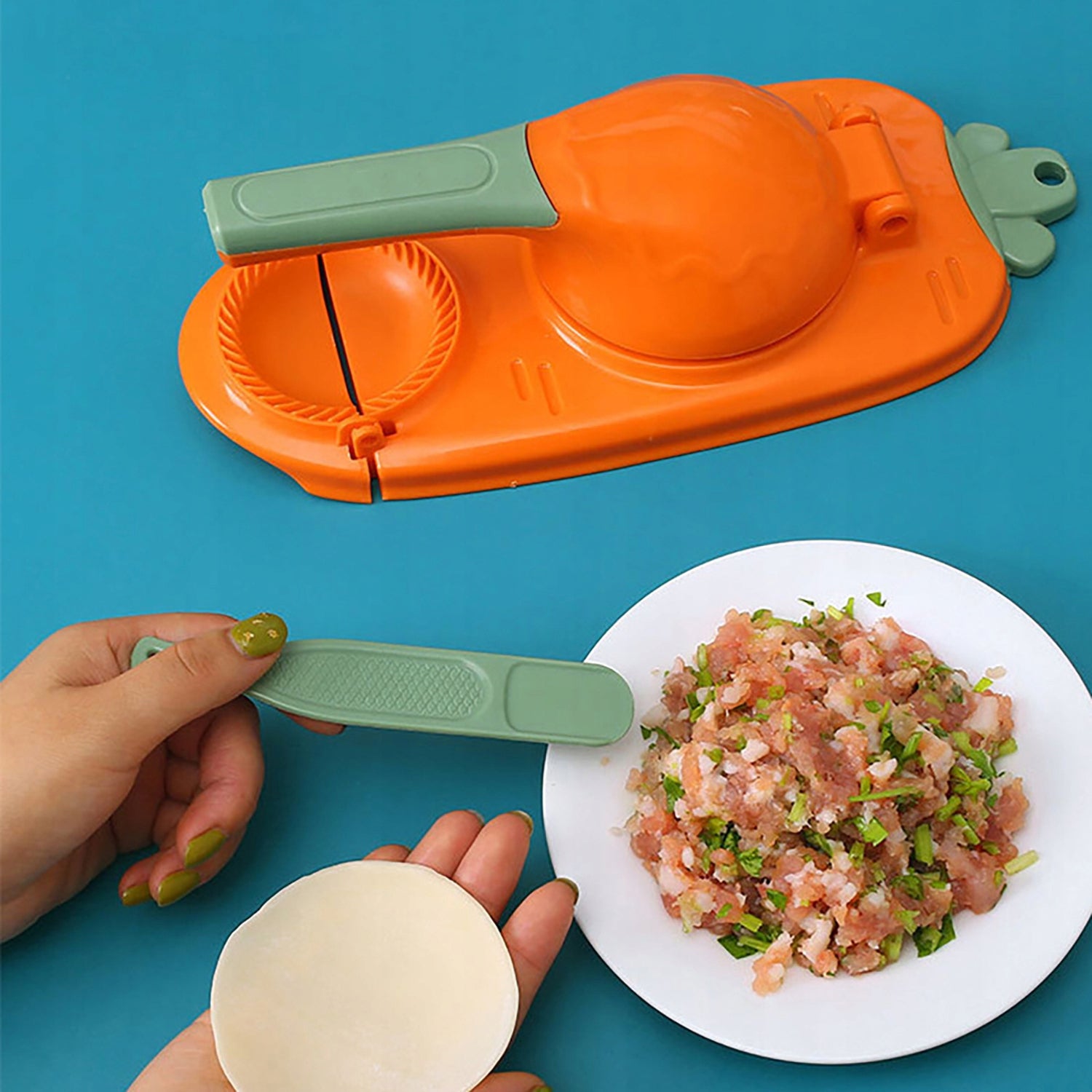 MACHINE FOR MAKING DUMPLINGS MOLD DUMPLINGS 2in1 Manufacturer code RĘCZNA MASZYNKA DO PIEROGÓW LEPIENIA FORMA 2