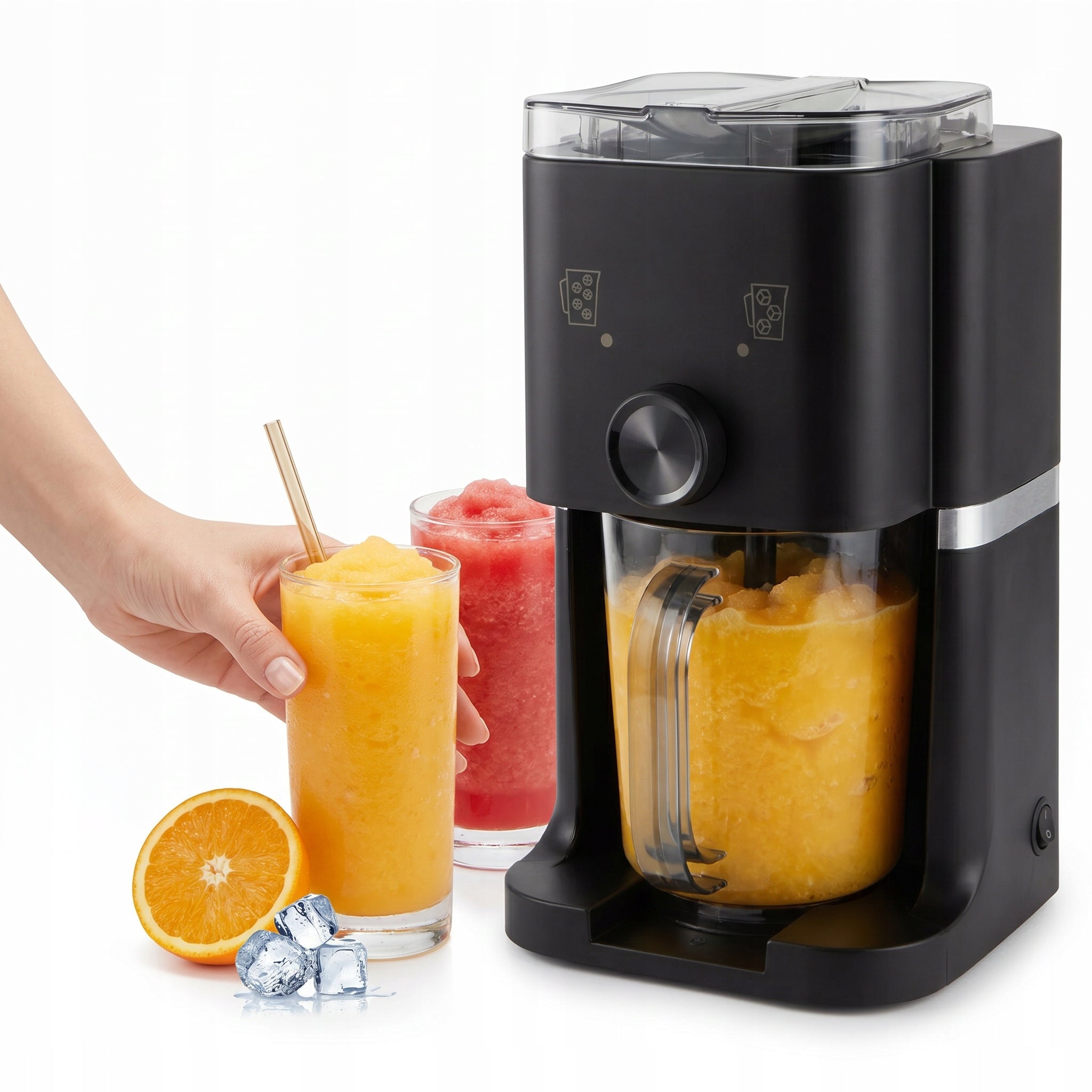 MACHINE FOR MAKING FROZEN SLUSHY COCKTAILS ICE SORBETS 1,1L