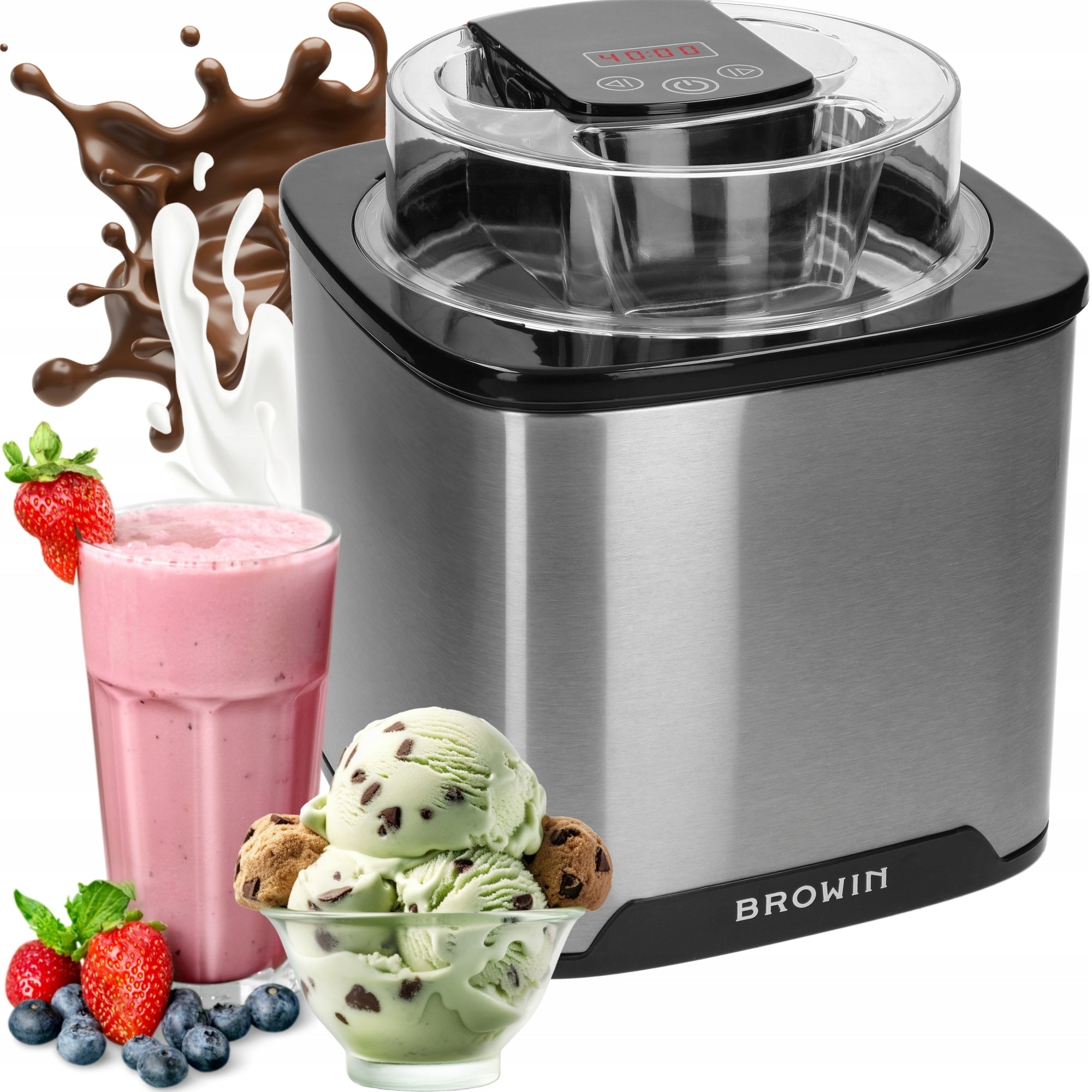 MACHINE FOR MAKING ICE CREAM YOGURT SORBET ICE CREAM