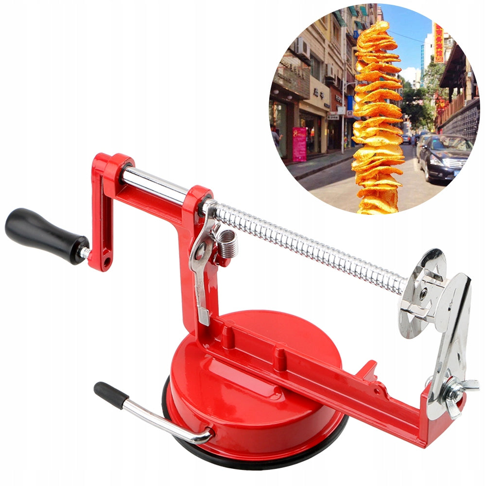 MACHINE FOR TWISTED POTATO CHIPS SPIRAL