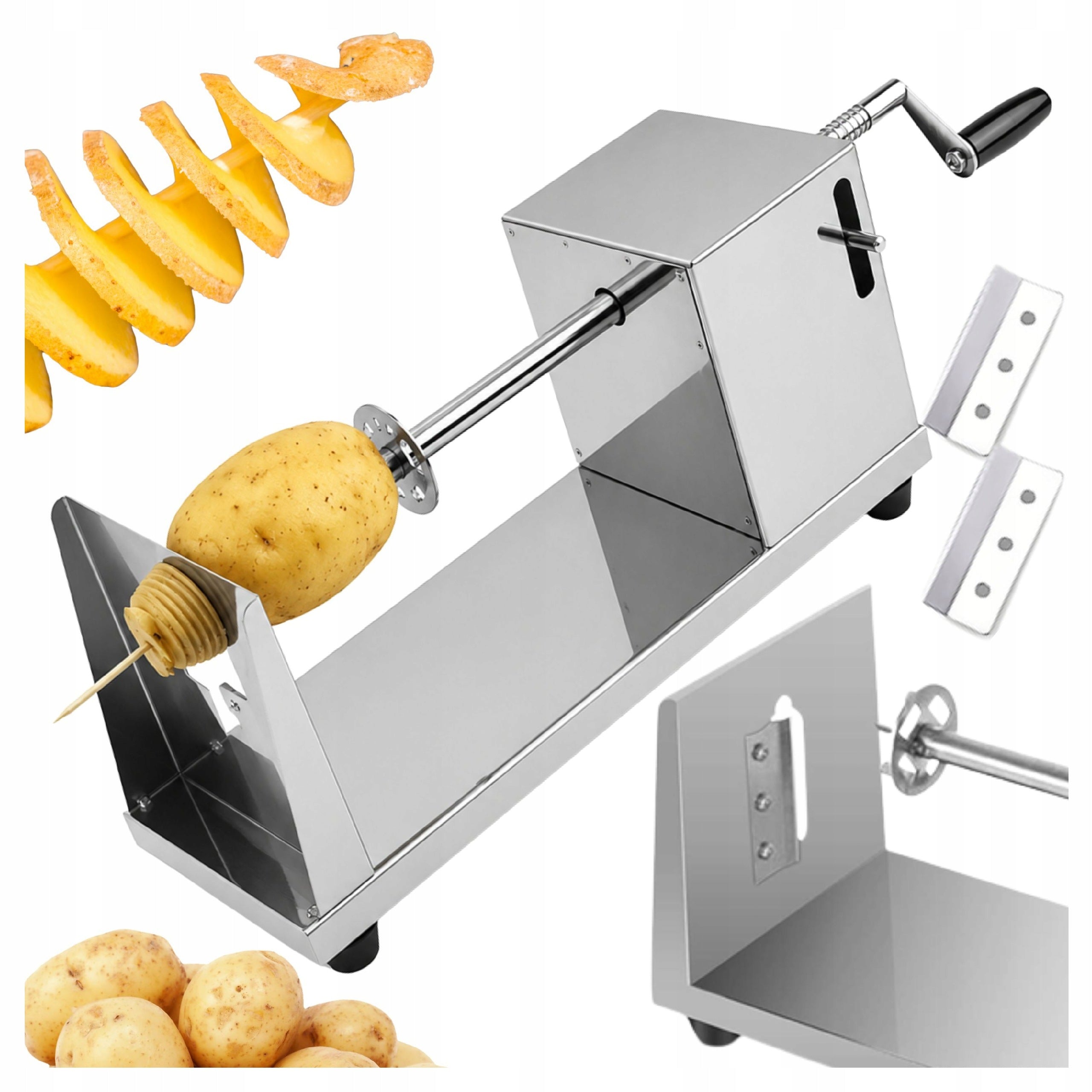 MACHINE FOR TWISTED POTATOES CHIPS POTATOES MACHINE