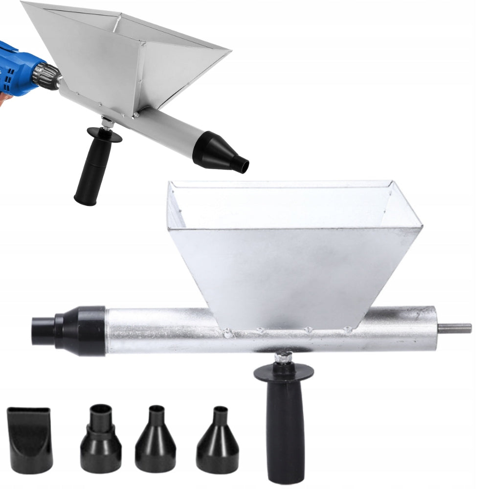 MACHINE GUN METAL GROUTER FOR GROUTING ON DRILL