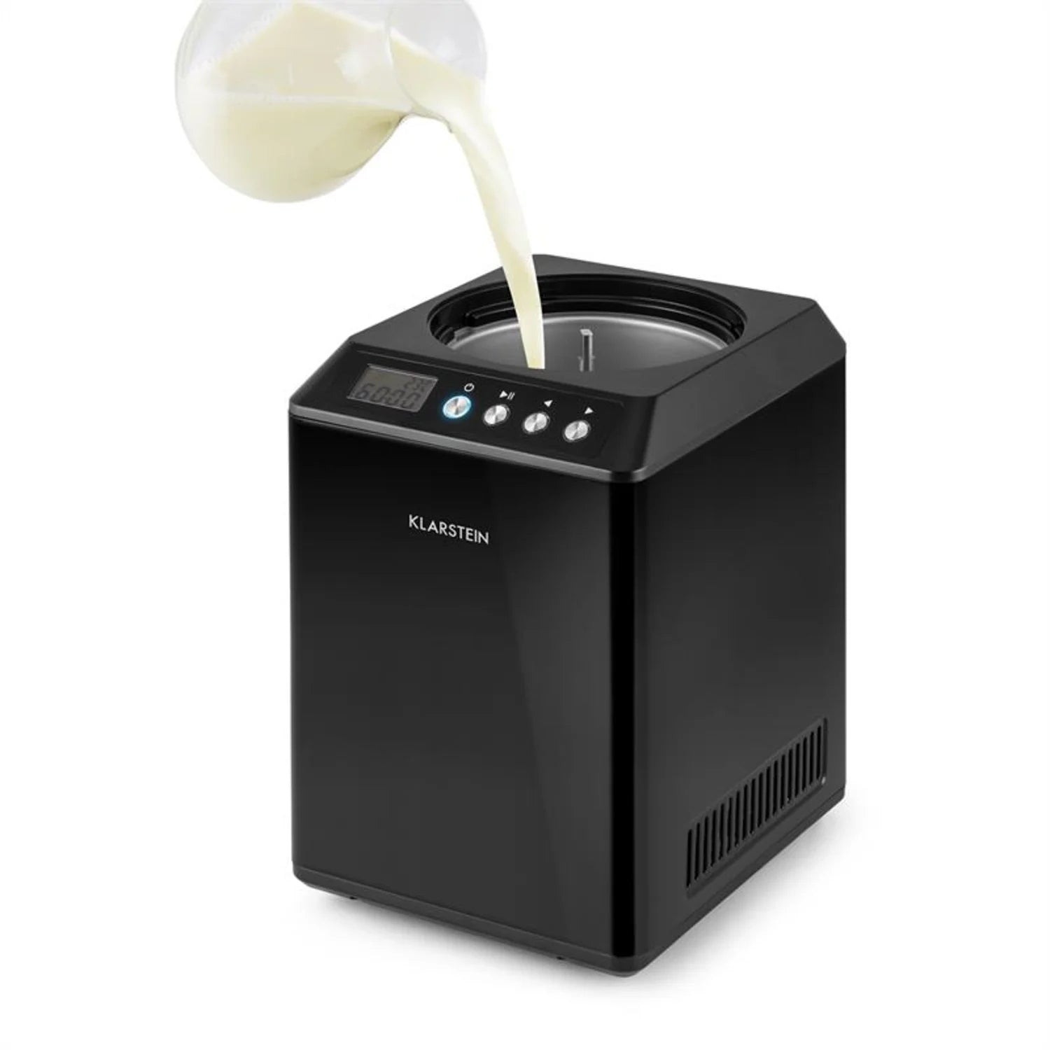 MACHINE ICE MAKING MACHINE ICE CREAM MAKER KLARSTEIN ICE CREAM MACHINE 2,5L Dominant color black
