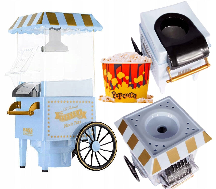 MACHINE POPCORN DEVICE PARTY CART Brand Bass