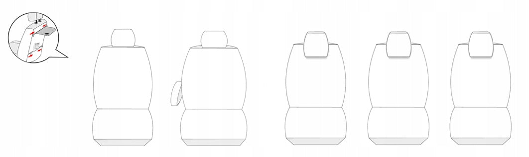 MADE TO MEASURE COVERS for FORD C-MAX 2003-2010 Kind dedicated