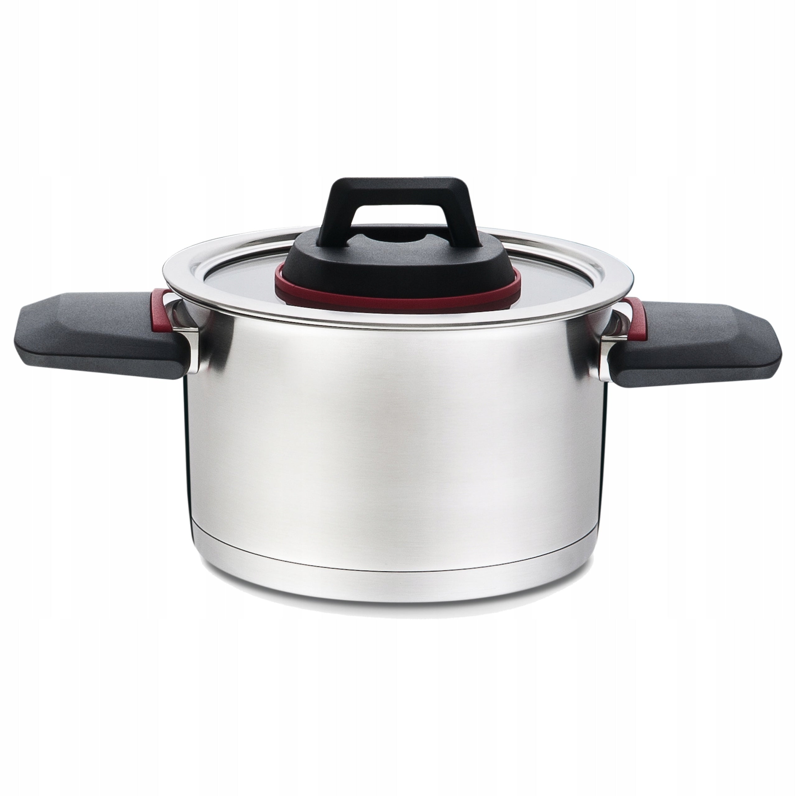 MAESTRO Pot 5,5L stainless steel with folding handles