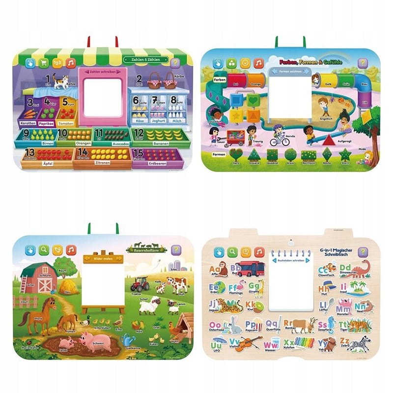 MAGIC EDUCATIONAL DESK 6IN1 VTECH GERMAN NEW Manufacturer code 584954