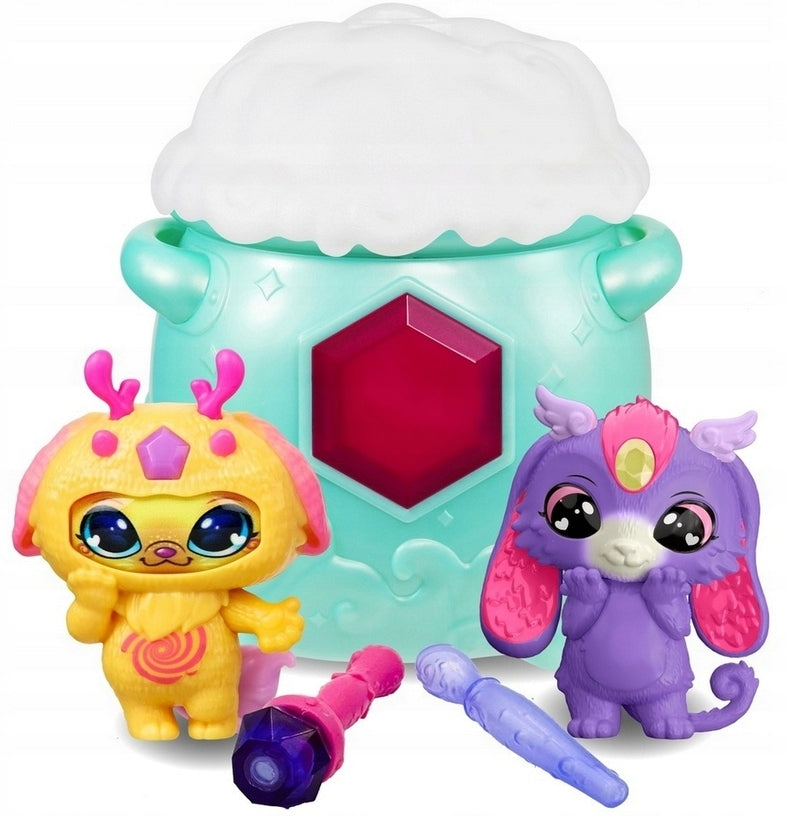 MAGIC MIXIES MIXLINGS CAULDRON TAP & REVEAL 2 FIGURES Age Children 5+ Years Packaging status original