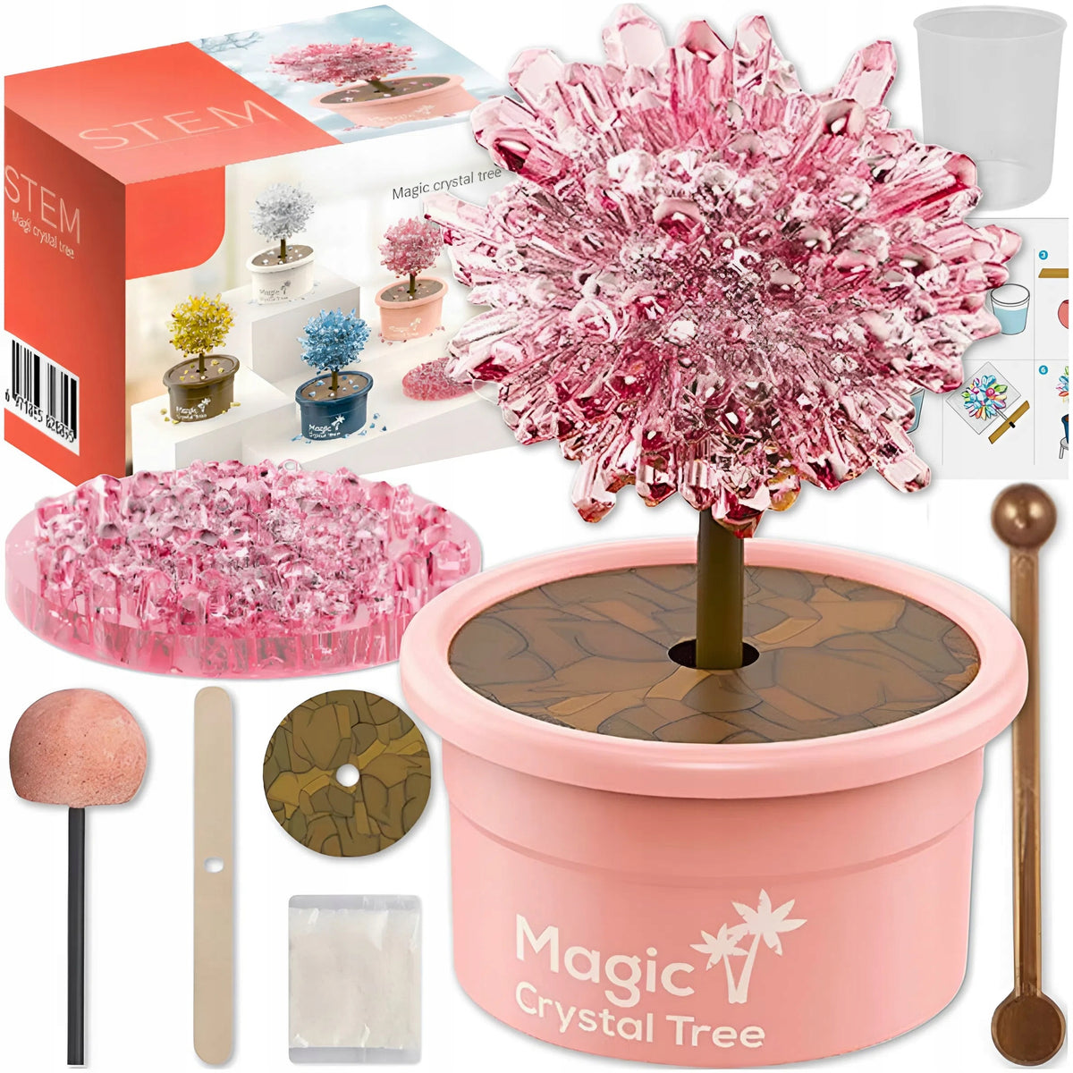 MAGIC TREE CRYSTAL BREEDING EXPERIENCE SET PINK GIFT
