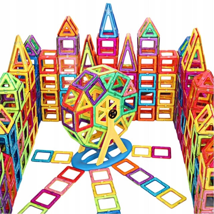 MAGNETIC BLOCKS LARGE 3 YEAR OLDS EDUCATIONAL MAGNETIC TILES 70 Manufacturer code klocki zabawki dla dzieci prezent na urodziny