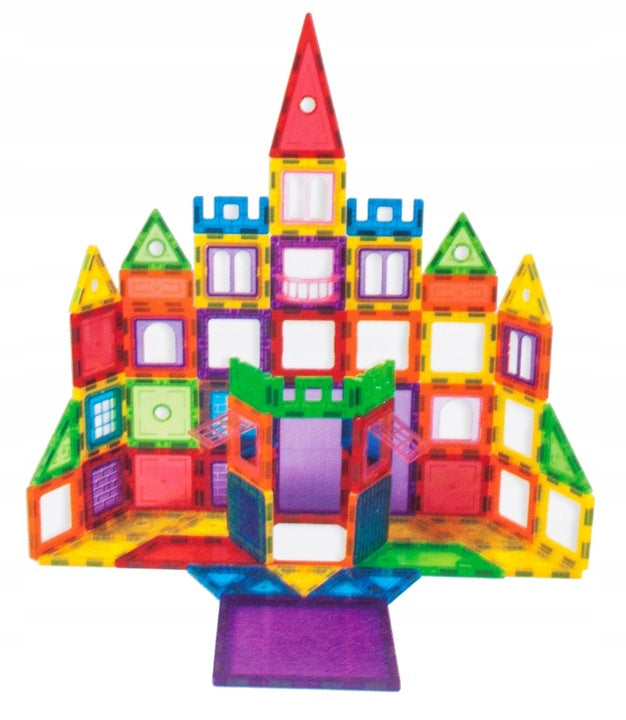 MAGNETIC BUILDING BLOCKS 3D EDUCATIONAL PUZZLE 106 el FOR CHILDREN Packaging status original