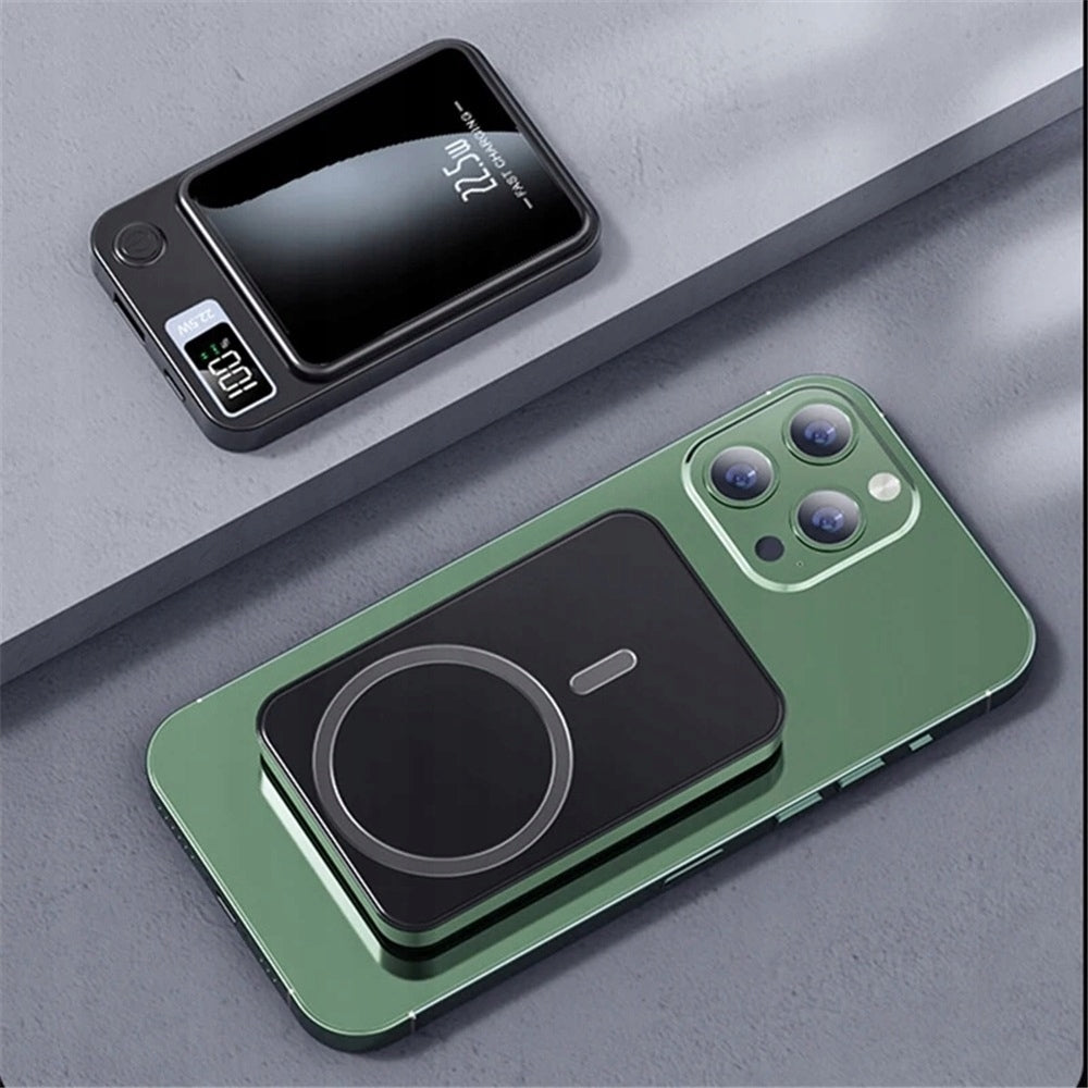 MAGNETIC CORDLESS POWERBANK 10000MAH CHARGING 22.5W FOR IPHONE PRO Manufacturer code 5906302316298