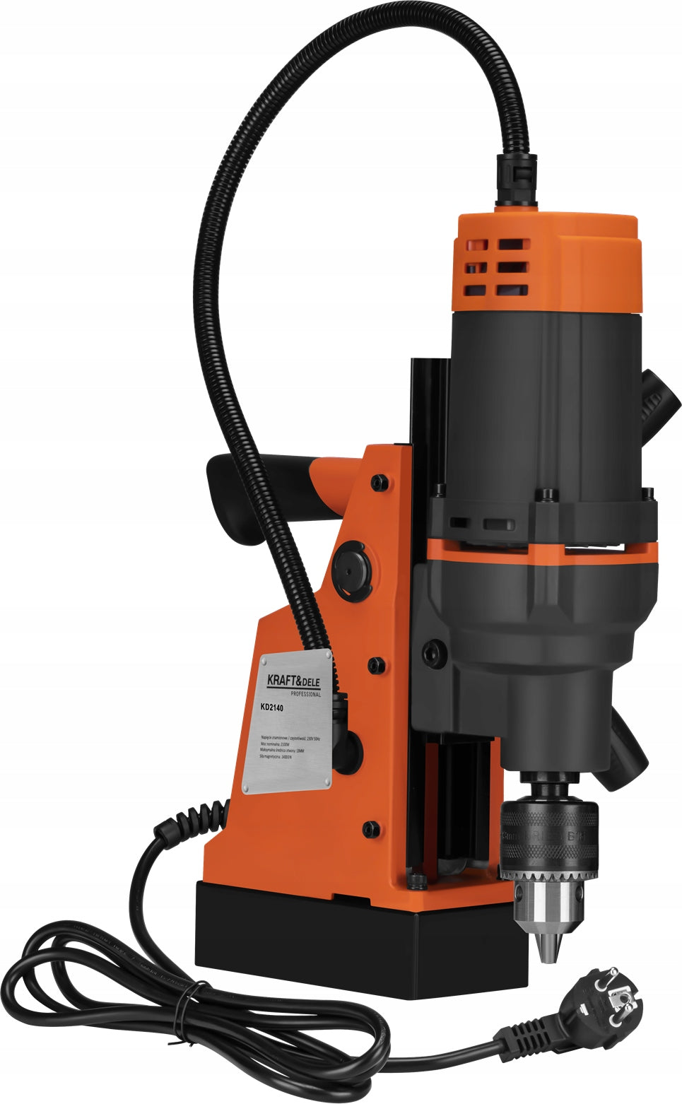 MAGNETIC DRILL MAGNET THREADER 2100W 14000N 13 mm 230V Brand Kraft&Dele