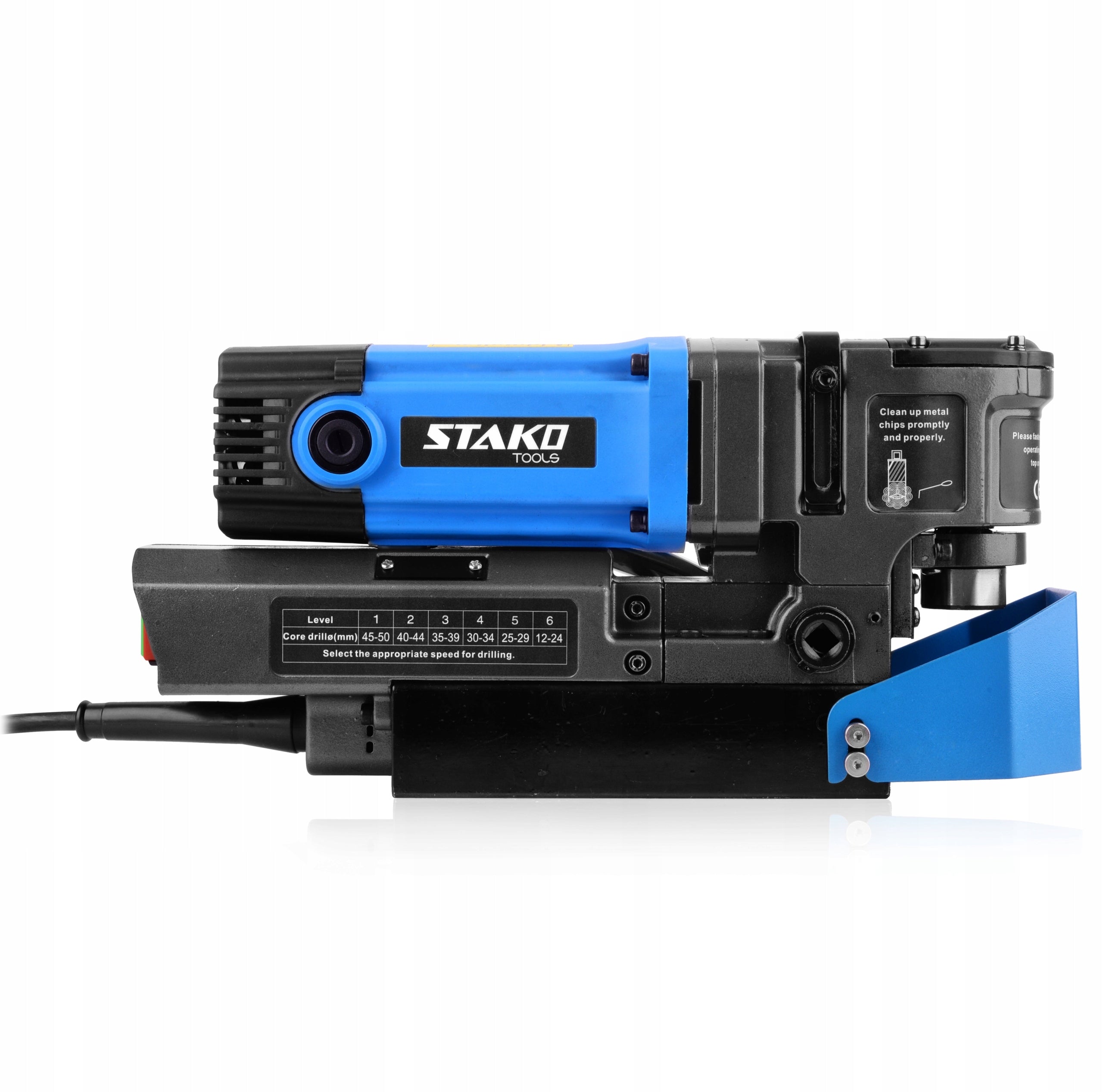 MAGNETIC DRILL SMALL LIGHT LOW PROFILE FI 50MM 1950W 10KG STAKO Manufacturer code Wiertarka ST-50PRO