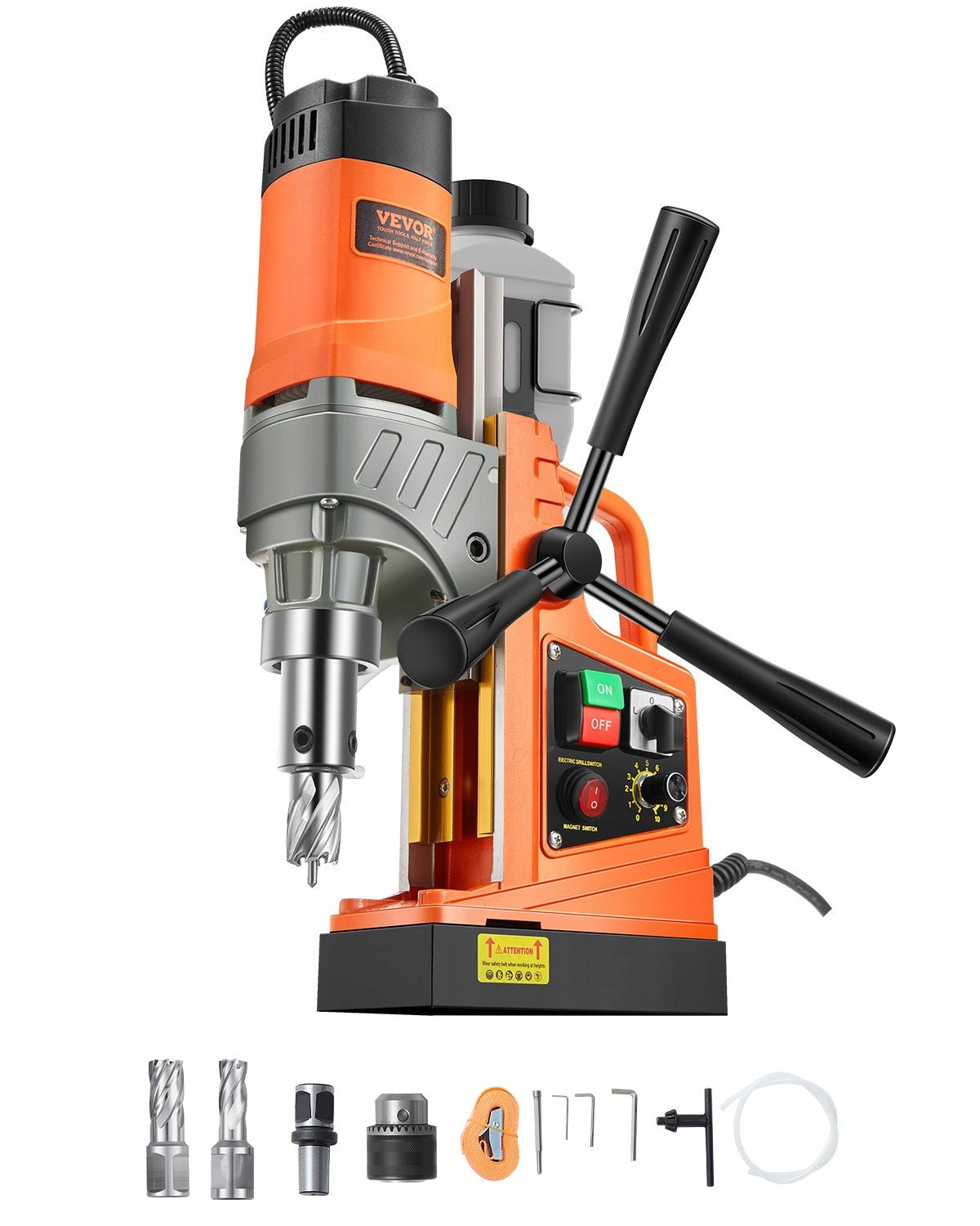 MAGNETIC DRILLING MACHINE Vevor Portable Electric 1450 W 12500 N 40 mm