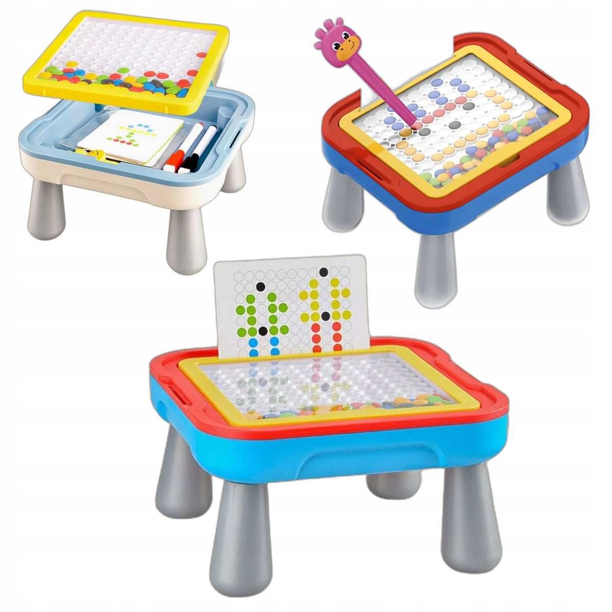 MAGNETIC EDUCATIONAL BOARD Erasable for Drawing Pens Pen Brand DK