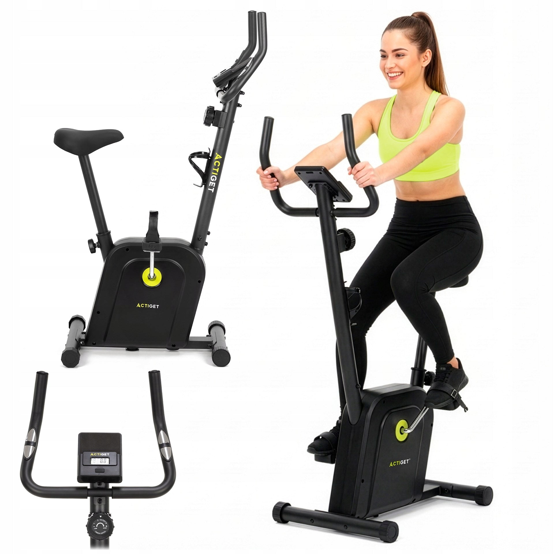 MAGNETIC EXERCISE STATIONARY EXERCISE BIKE QUIET HOME BIKE