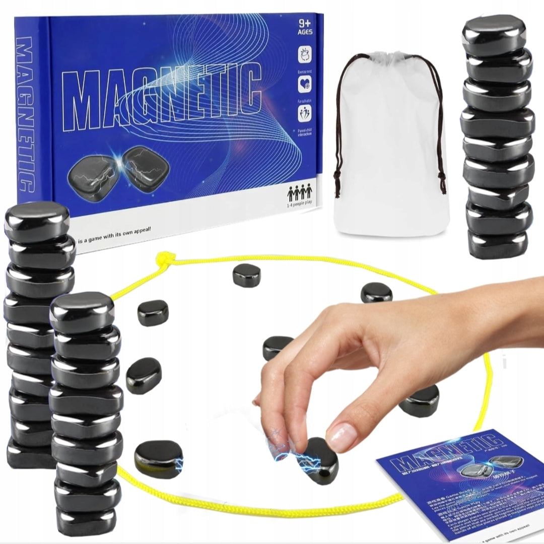 MAGNETIC GAME 90 BALLS MAGNETIC STONES STRATEGIC BOARD CHESS Manufacturer code MAGNETIC 3X30